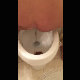 I felt really bloated and constipated, so I took a suppository. I sat backwards, hoping for a huge one, but all I ended up with a small discharge of soft poop. 720P vertical HD format. 3.5 minutes.